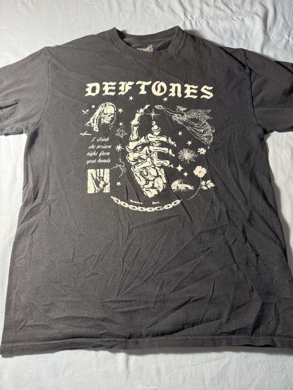 Deftones Poison Graphic T-Shirt Black Band Tee